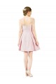 Buy Short Knee Length Sweetheart Satin Bridesmaid Dress