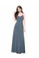 Buy Classic Spandex Bridesmaid Dress with Scoop Neckline